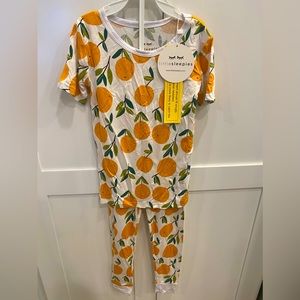 Little Sleepies Clementines 🍊 4T NWT